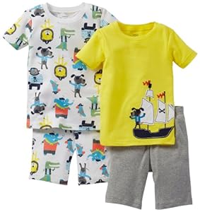 Carter's 940244 Piżama 4-częściowa Chłopięca