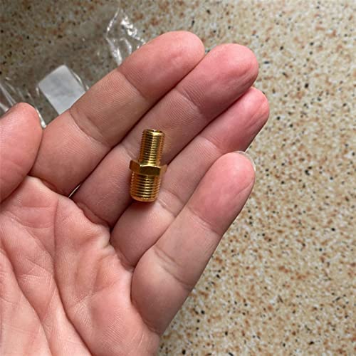 Válvulas de llenado de tanque de compresor de aire 1/8 NPT latón M8 M10 4