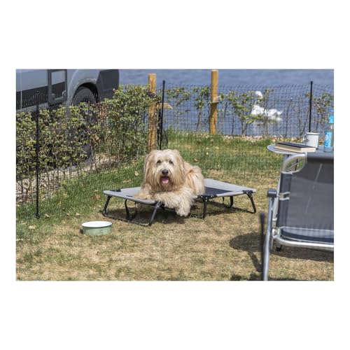 Trixie Mobiler Hundezaun - schwarz 15 m