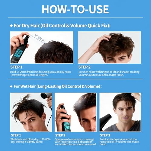 Spray Para El Cabello Para Hombre, 100 ml miniatura 6