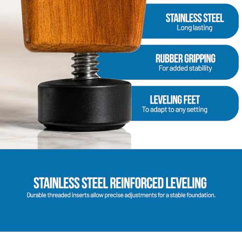 Image of AquaTeak Kai 40.25 inch Teak Corner Shelf Stand, 3 Tier Shower Stand