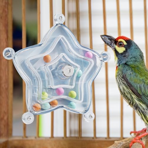 Conure Spielzeug zur Bereicherung von Vögeln, Spielzeug für Wellensittiche, Spielzeug für Papageien, sicheres Haustierzubehör für Aras, Hunde, Hunde