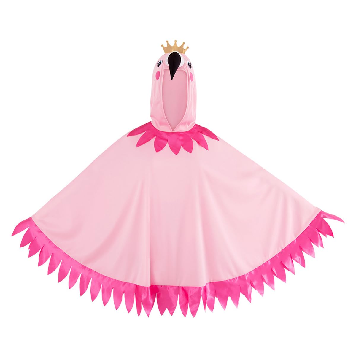 Laroal Unisex Flamingo Cape Flamingo Cosplay Hooded Flamingo Sleeve Blanket Flamingo Party Cape