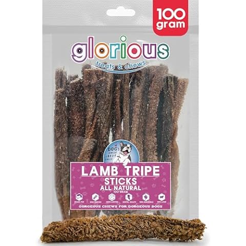 Natural High-Protein Lamb Tripe Dog Chews Cover