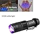 Llys Colors UV Taschenlampe 365nm Weißlicht LED Einstellbare Fokus Taschenlampe