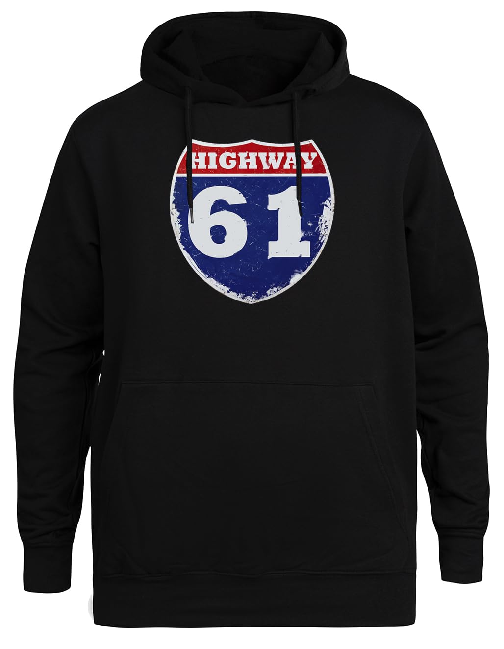 Highway 61 Revisited Veste À Capuche Écologique Unisexe Noire À Capuche