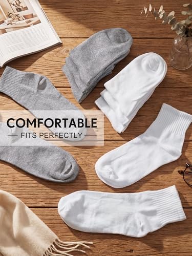 Image of Tarpop 100 Pairs Bulk Mens Socks Moisture Wicking Casual Sports Ankle Socks for Homeless Unisex Adult Men Women