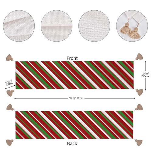 Chemin de table lavable anti-tache et résistant chaleur pour cuisine - 5