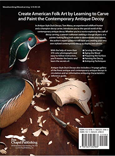 Antique-Style Duck Decoys: Contemporary Techniques to Carve and Paint in the Folk Art Tradition (Fox Chapel Publishing) - Image 2