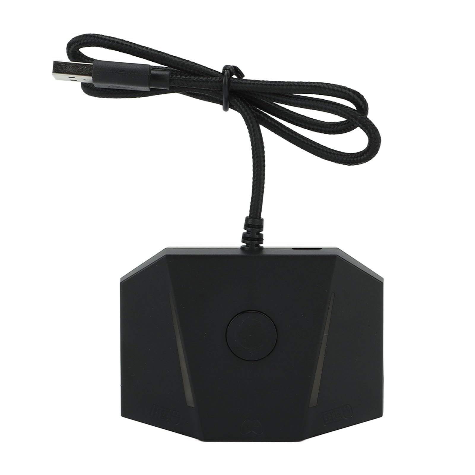 Hztyyier Convertitore Adattatore Tastiera Mouse per Switch, Ampia compatibilità, Giochi di Supporto, Effetti di Luce Regolabili (Obiettivo Box VX2)