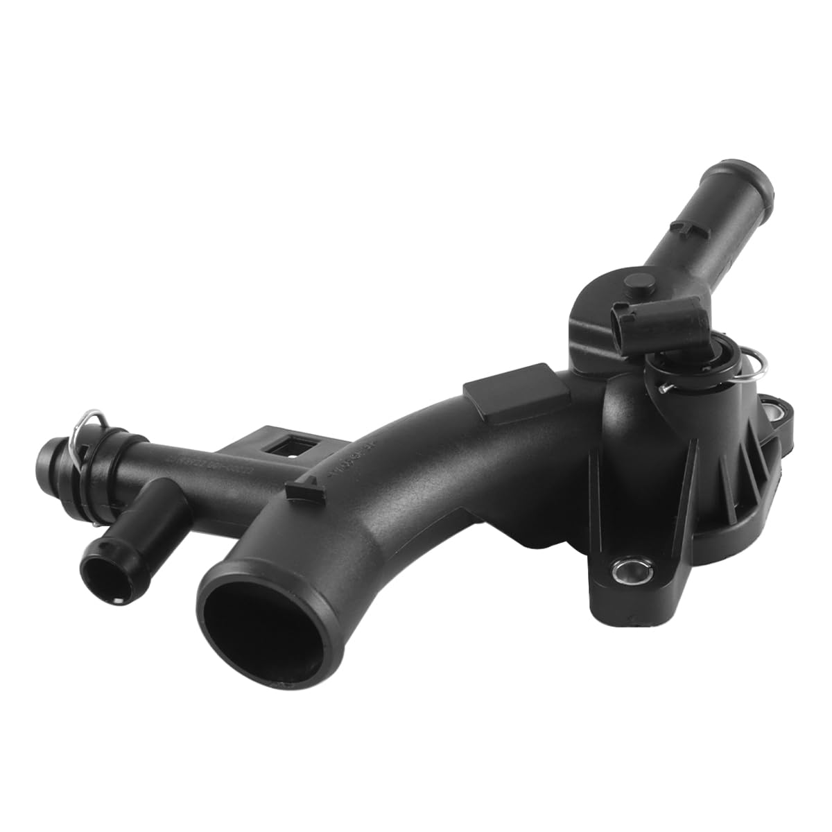 25193922 Brida de refrigerante 103086 Termostato, termostato de tres vías, apto para Astra J Insignia Zafira C 1.4 Opel Adam