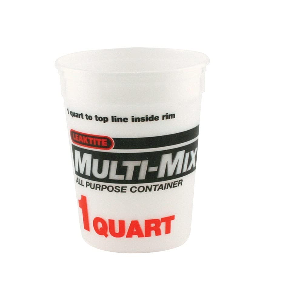LeaktiteClear 1 qt. Plastic Bucket