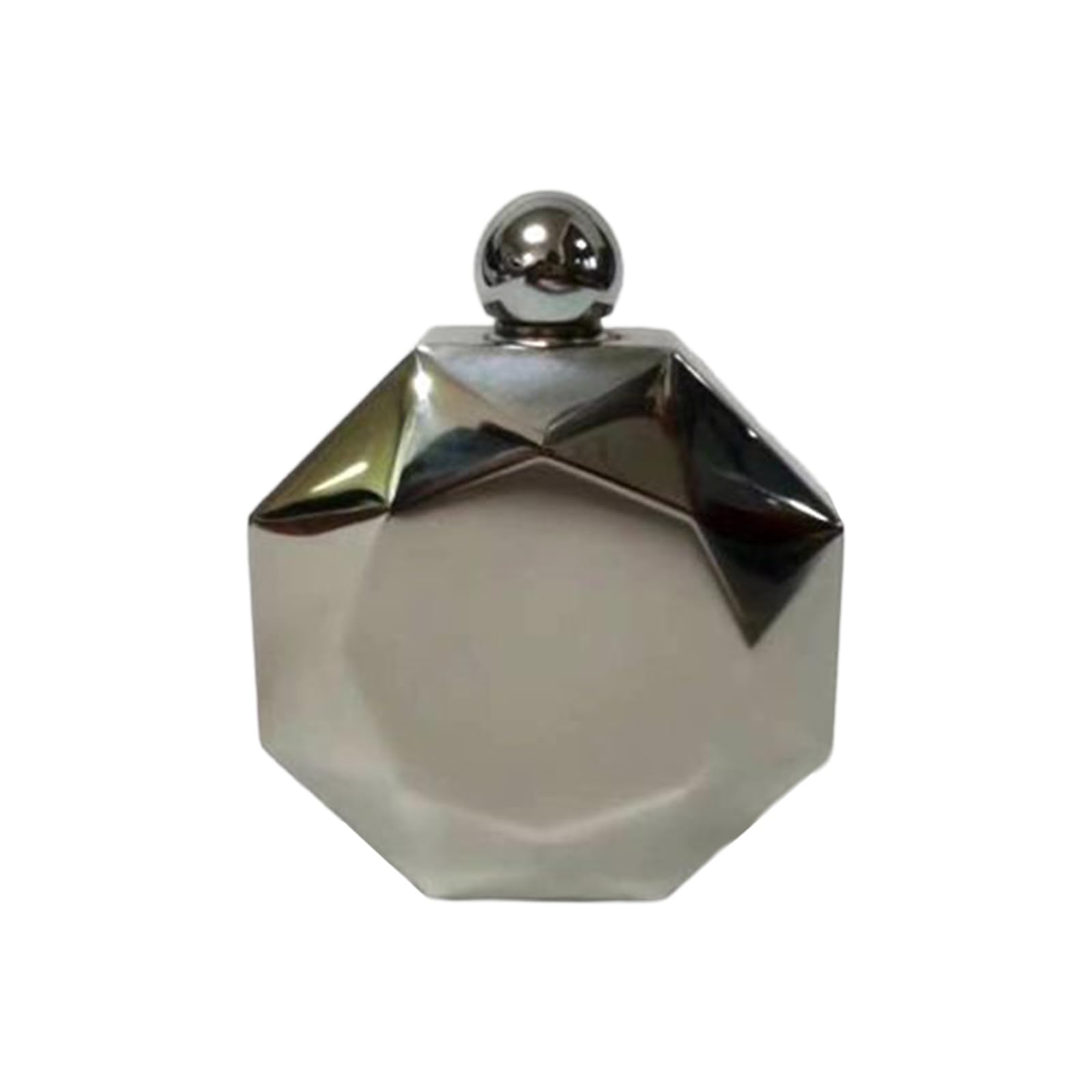 Buxuaaaa 5oz Stainsless Steels Octagonal Round Wine Flasks Whiskeys Pots Portable Leakproofs Container for Travel Campings Drinkware Pocket Whiskeys Wine Pots Stainsless Steels