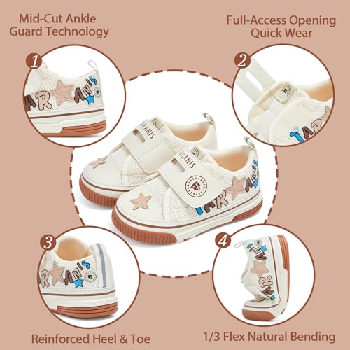 Baby Squeaky Shoes Walking Sneakers with On/Off Squeaker Switch Non-Slip First Walkers Soft Rubber Toe Breathable Mesh2