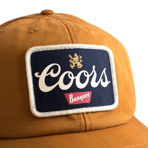 Image of AMERICAN NEEDLE Coors Banquet Beer Patch Unisex Adjustable Buckle Strap Baseball Hat