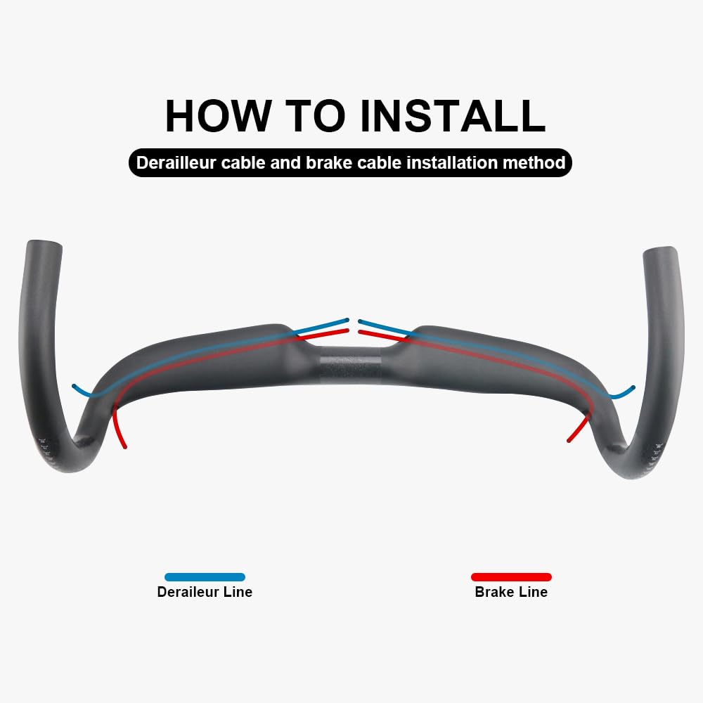 Bicicletta Uomo RXL SL Manubrio Della Bicicletta Carbon Fiber