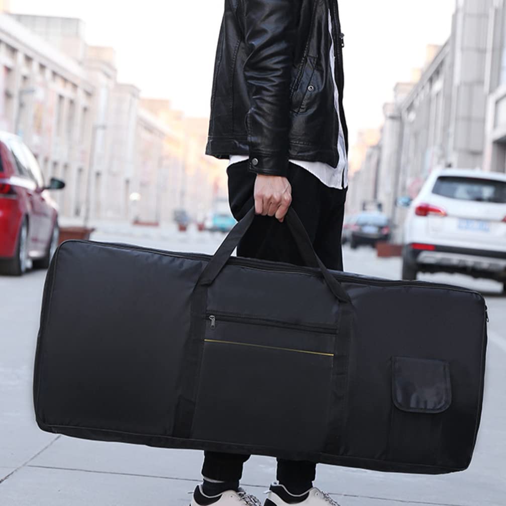 SUPVOX Borsa Moda Tastiera per Nero o Tasti Oxford Elettronica 61 da Comoda Trasportare Zaino, Design alla come per Viaggi