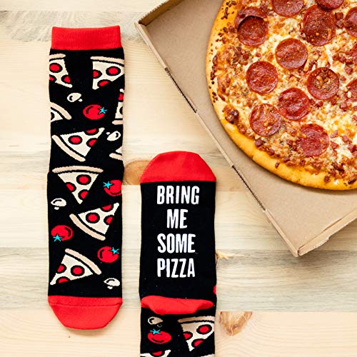 Lavley Food Socks - Hilarious gift for food lovers and snack fans - Great gag gift or stocking stuffer for holidays