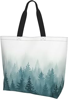 Cute Reusable Grocery Bag Large Tote Bag Washable Shopping Market Tote for Women and Men