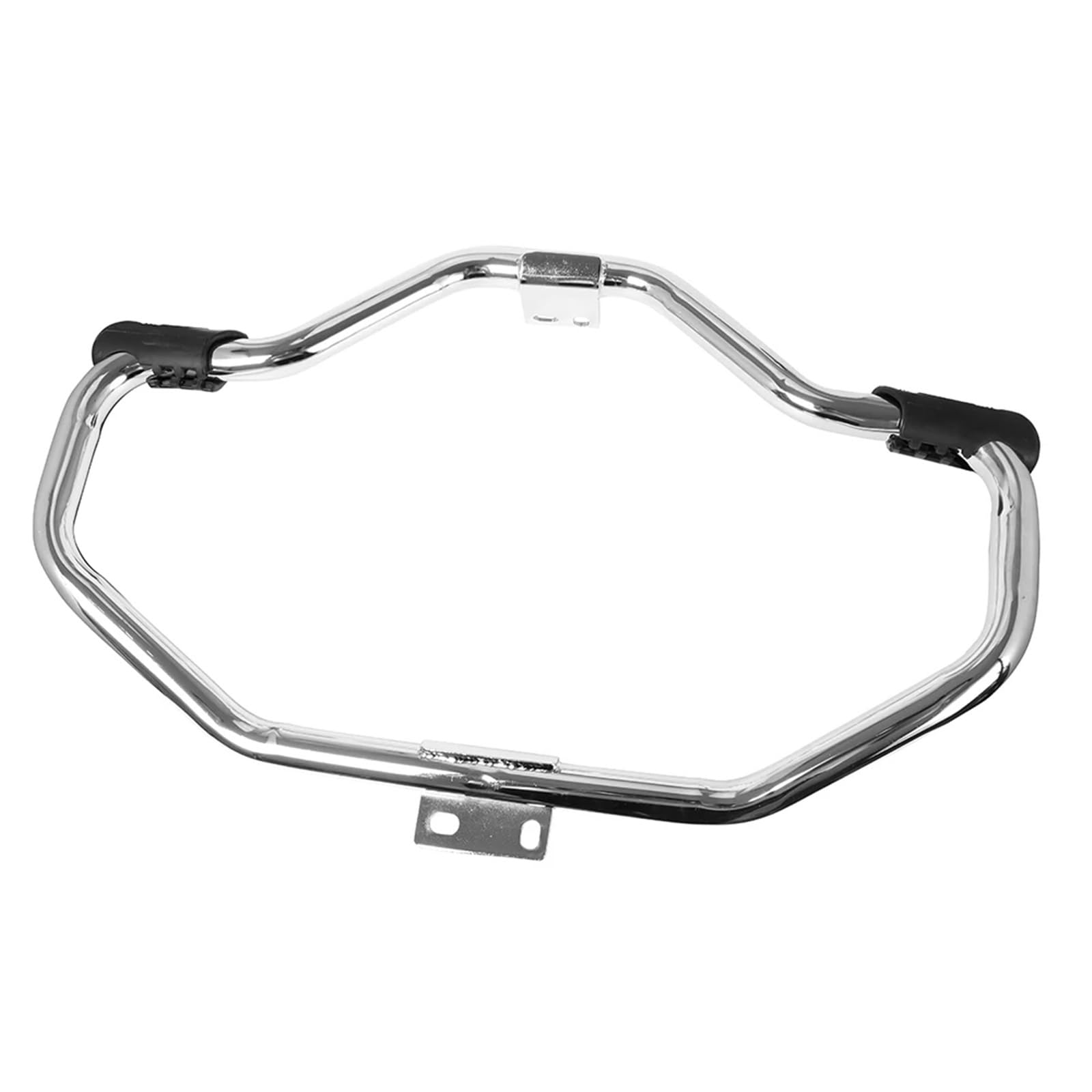 Paraurti per Moto Barra di protezione motore per moto Highway Crash Bar nera/cromata, adatta per Harley Sportster XL883 XL1200 48 72 2004-2017 Paramotore Protezione Bar(Chrome)