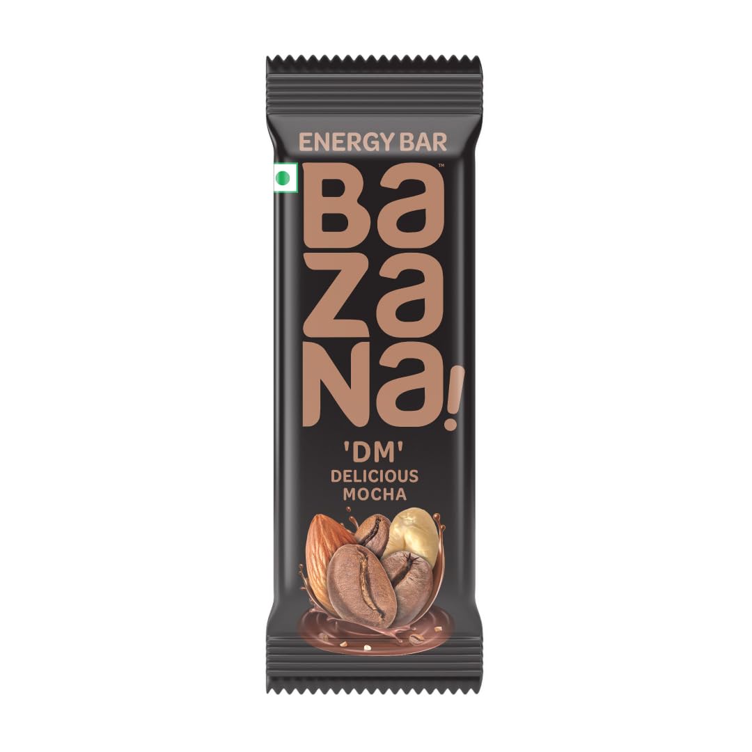“Bazana Mocha Energy Bars: 12-Pack of 38g Bars for Sustained Vitality and Flavorful Indulgence” - Image 6 thumbnail