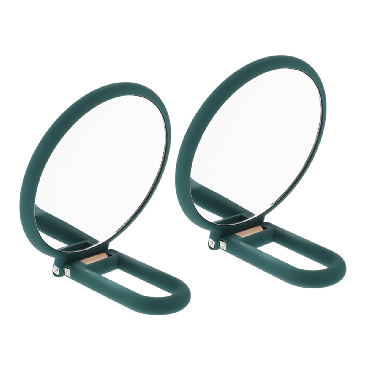 Miroir compact double face pliable et miroir maquillage portable