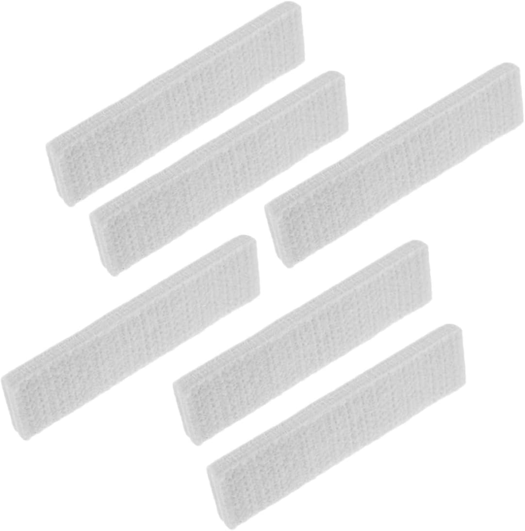 SUPVOX 6pcs Fitness Bike Brake Pads Easy Install Slip Design for Exercise Bikes Compact Durable Material Protects Rims from Scratches