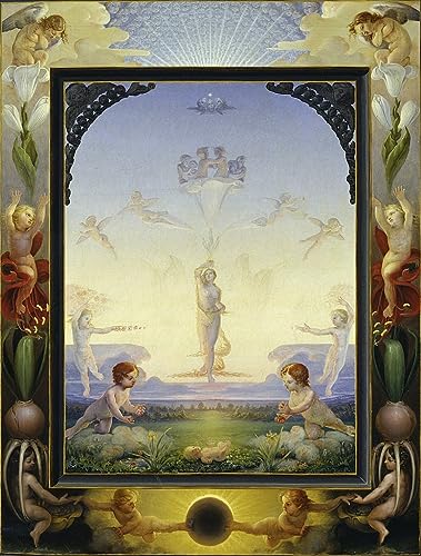 Affiche d'art moderne Philipp Otto Runge pour la décoration de bureau et salon