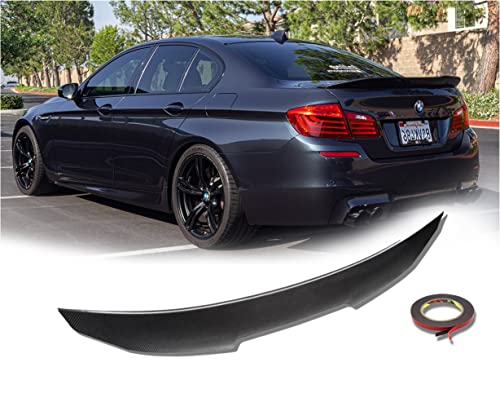 Becquet arrière F10 look carbone MpTuned pour BMW Série 5 Berline 2010-2017