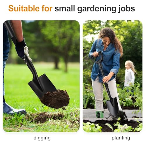 Palita de jardín compacta con mango ergonómico 31 pulg miniatura 4