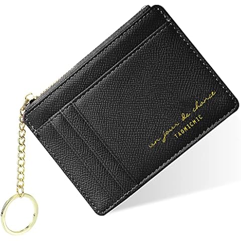 URAQT Minimalist Leather Credit Card Holder Wallet Cover