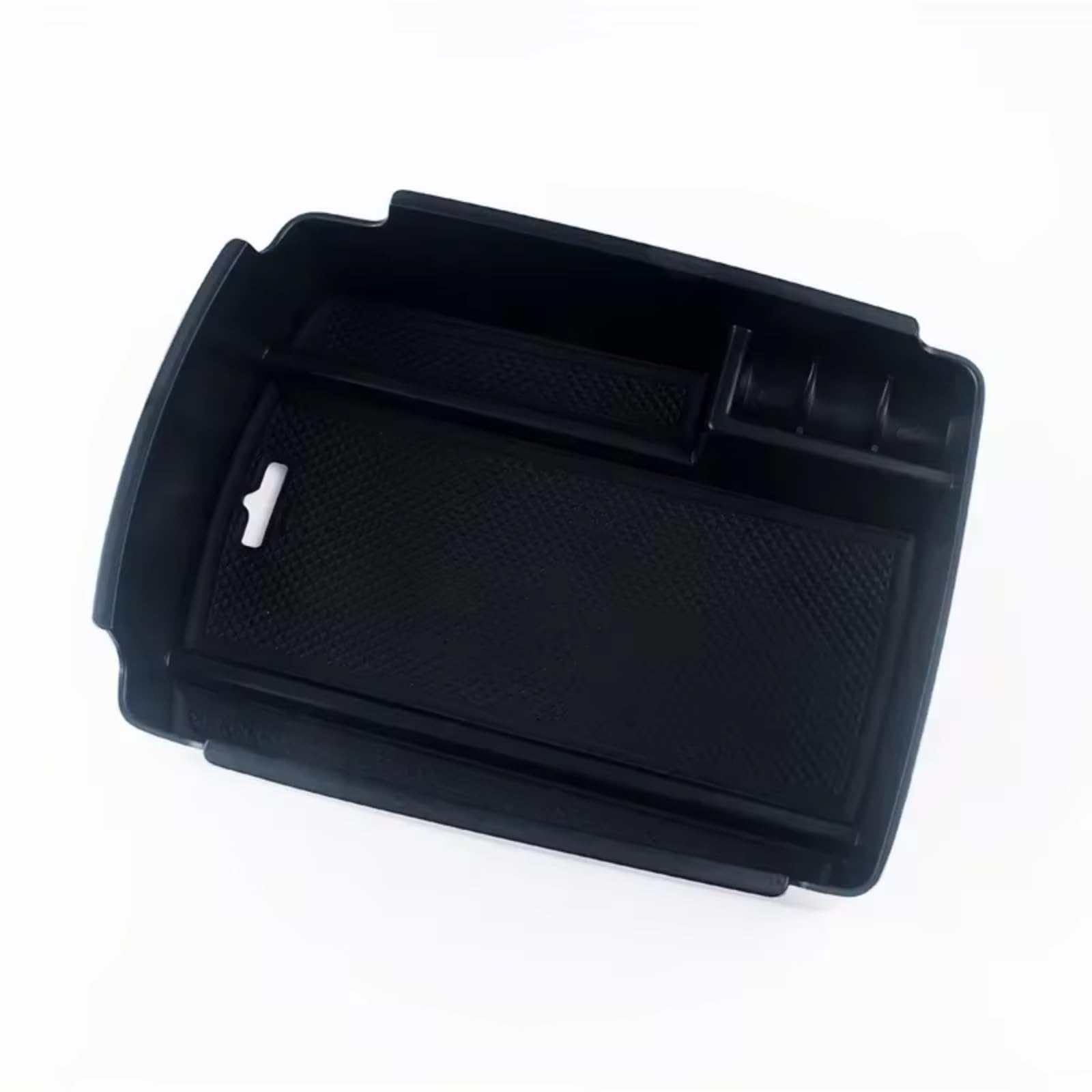 DSEQOPHH Armrest Insert Organiser Compatible With Kia For Sportage 2016-2021 ABS 1 Pcs Car Central Armrest Storage Box Accessories Center Console Organizer Tray