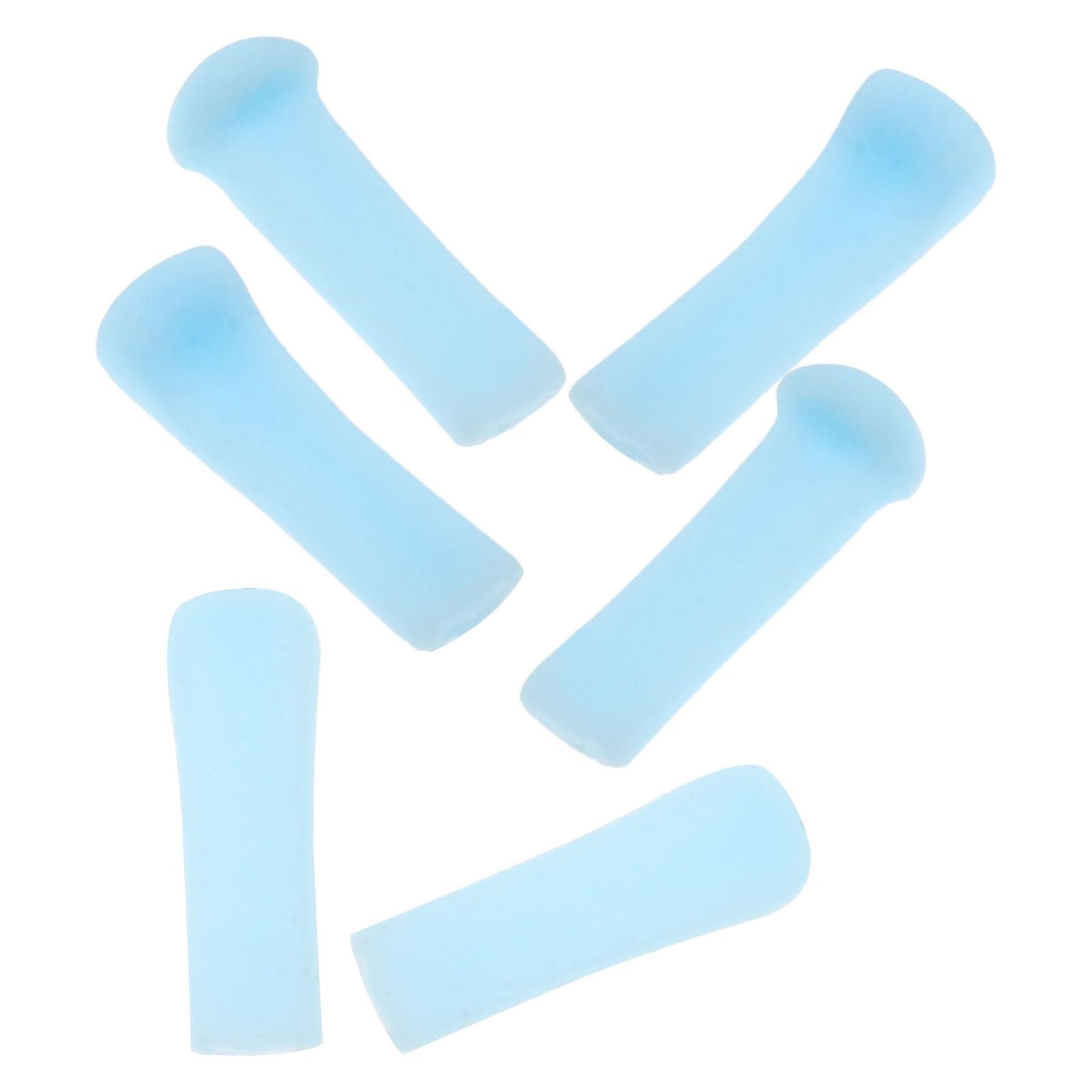 Visible Earwax Remover Tips 6pcs Silicone Earwax Removal Accessory Set Soft Ear Cleaning Tool for Home Ear Care