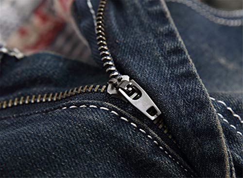 Andongnywell Men Ripped Slim Fit Stretch Denim Pants Destroyed Skinny Stretchy Distressed Tapered Leg Jeans Trousers3