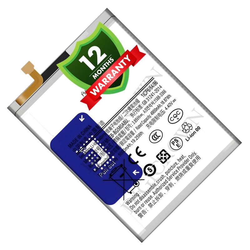 Image of Original EB-BG580ABU Battery Compatible for Samsung Galaxy M20 | Galaxy M30 - (5000mAh) - 1 Year Warranty DF7