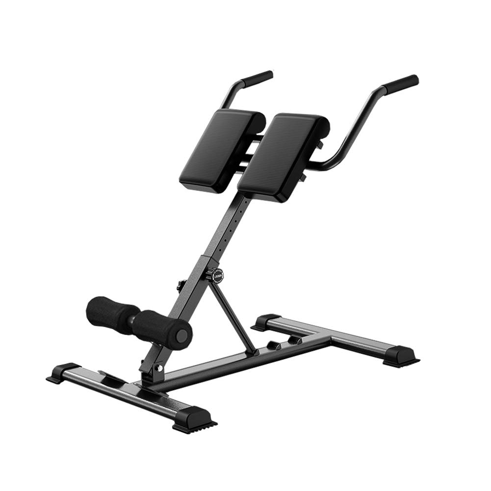DnKelar Roman Chair Folding Hyperextension Bench Adjustable Sit up Bench Abdominal and Back Ab Trainer for Home Gym Fitness Workout