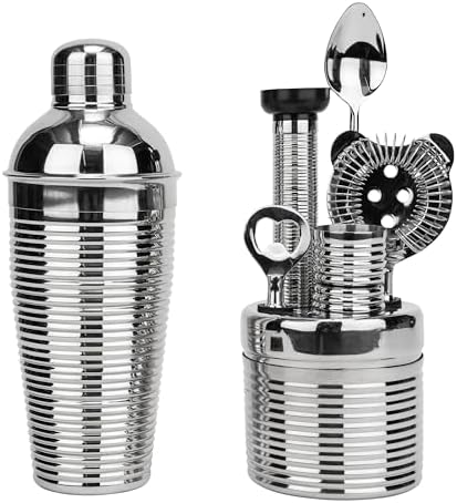 7-Piece Stainless-Steel Barware Set - Thumbnail 2