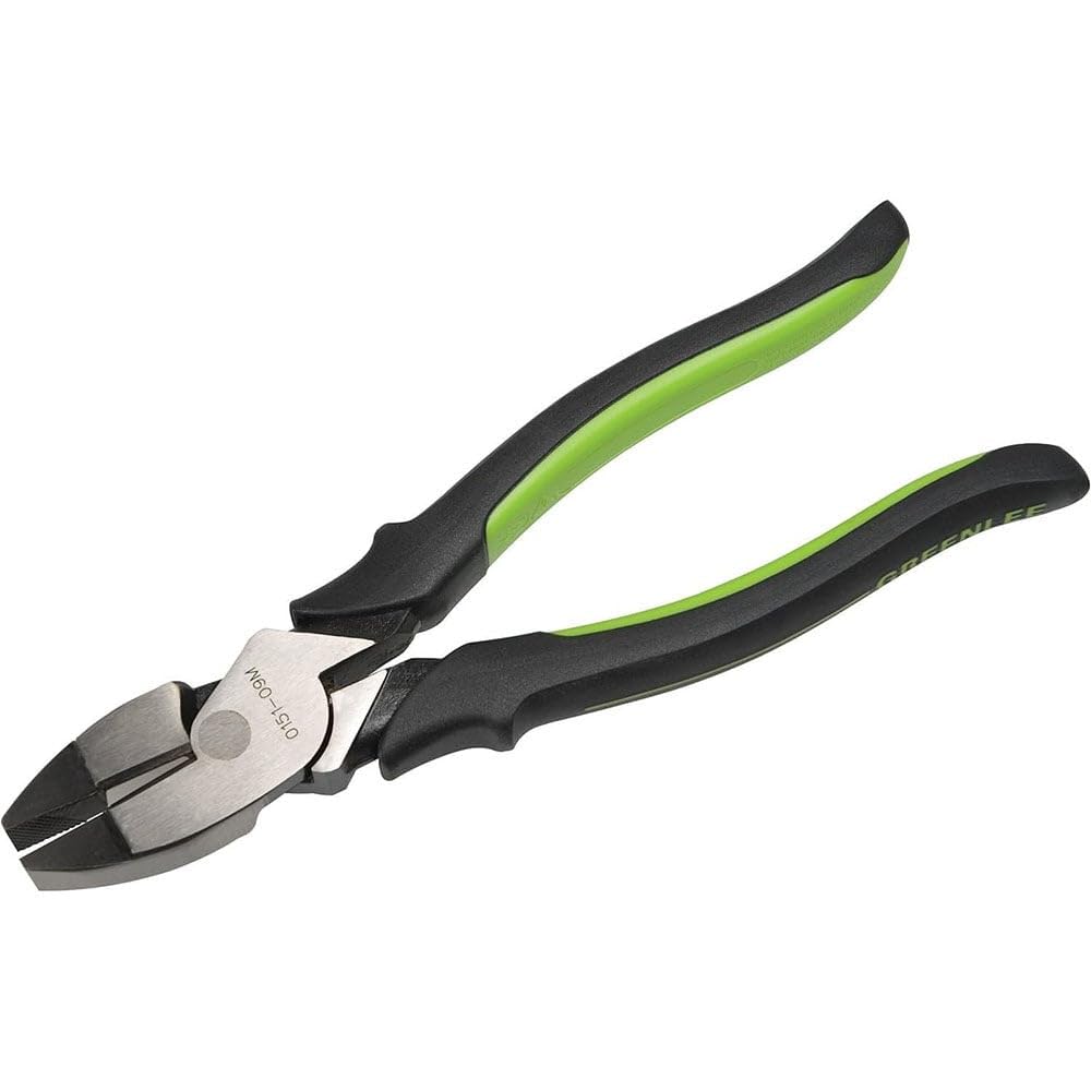 Greenlee 0151-09M szczypce do cięcia bocznego, formowany uchwyt, 23 cm