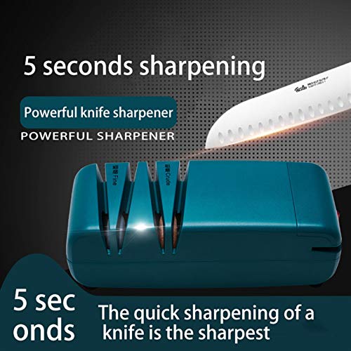 220V Elektrische Messerschärfer Multifunktionsautomatische Messerschleifer Haushalt Fast Spitzer Küchenmesser Grindstone… – Bild 5