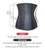 SHAPERX Women 9 Steel Boned Latex Waist Trainer Corset Waist Cincher Body Shaper Slimmer Tummy Control Shapewear Black, SZ1208-Black-M