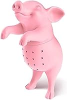 Vista 5 de Genuine Fred, BREW BUNNY, infusor de té reutilizable de silicona con forma de conejo, gris, divertido regalo para amantes del té, ingenioso gadget