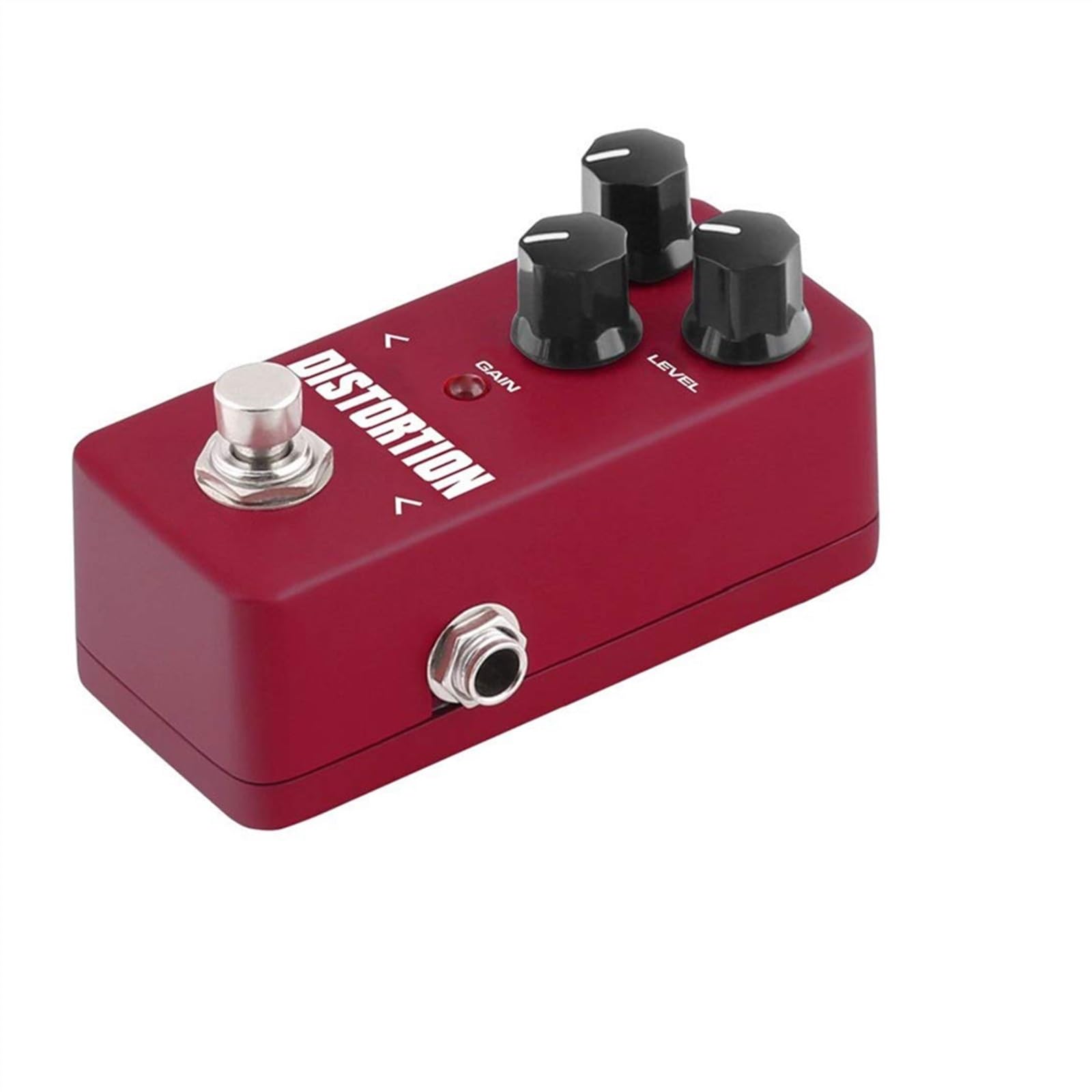 modulacyjny pedał gitarowy Micro Distortion Pedał Gitary Przenośny Pedał Efektów Gitarowych Ze Stopu Aluminium True Bypass Części Do Gitary I Akcesoria