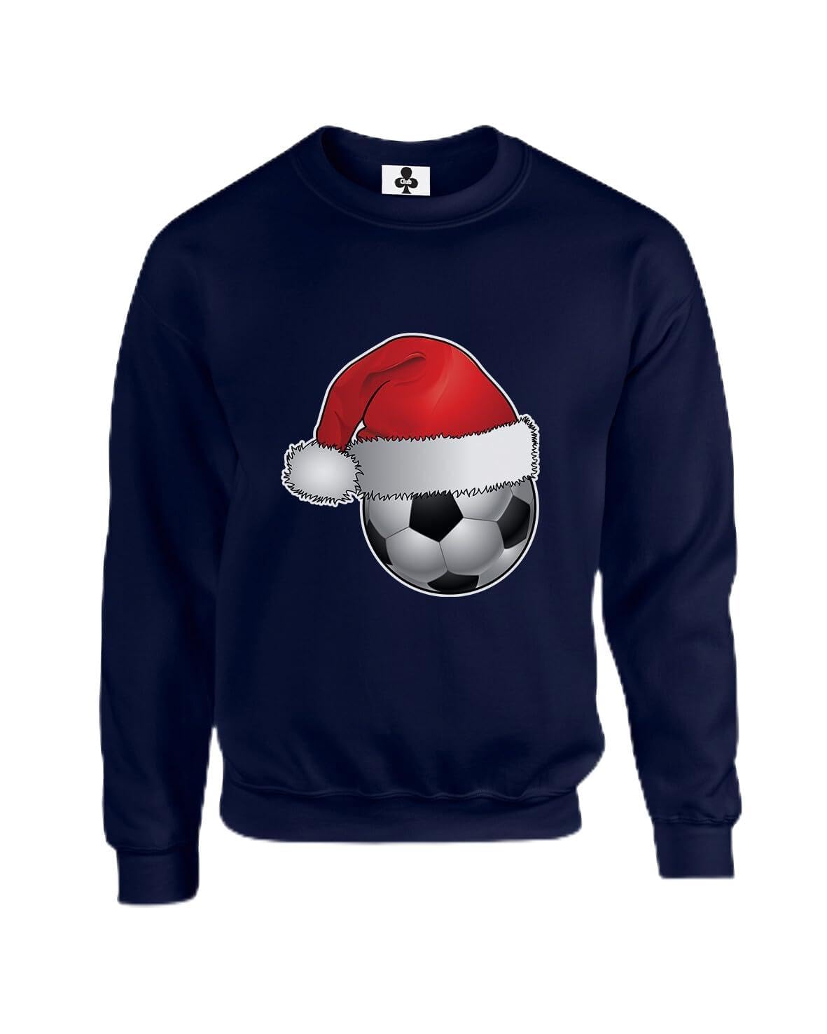 Taylor Brown Unisex Navy Football Santa Hat Christmas Xmas Festive Footy Funny Adults Sweatshirt Jumper