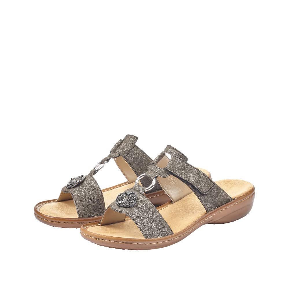 Rieker 608K1 45, Mules Femme