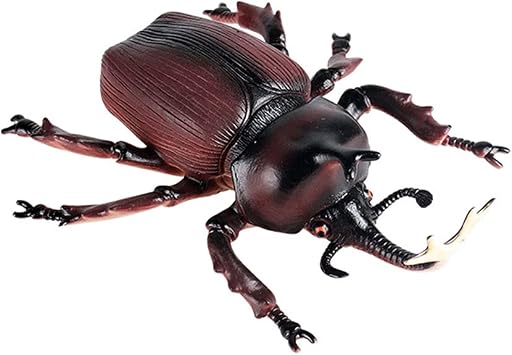 JOKFEICE Animal Figures Realistic Plastic Unicorn Beetle Animal Action Model Science Project, Learning Educational Toys, Birthday Gift, Cake Topper for Kids Toddlers