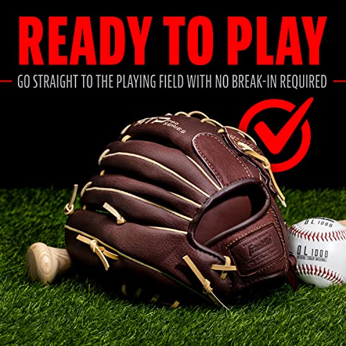 Franklin Sports RTP Pro Pigskin Baseball Fielding Glove - 12" - image 6