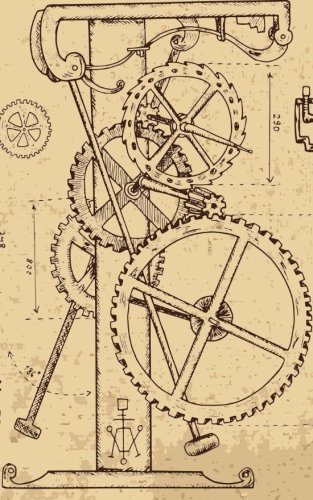 Carnet de Mots de Passe: A5 - 98 Pages - 106 - Steam Punk - Plans - Vintages