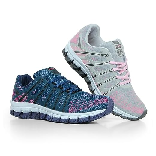 Kit 2 Pares Tênis Feminino Academia Esportivo Confortável Caminhada Let's (br_footwear_size_system, adult, numeric, numeric_34)
