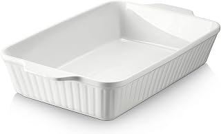 DOWAN 13in Large Rectangular Ceramic Baking Dish