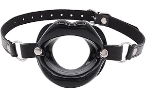 Lips Shaped Opening Mouth Gag BDSM Toys